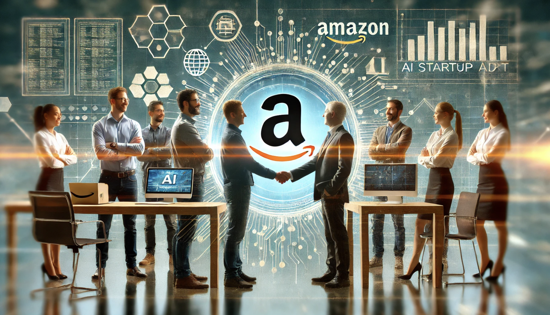 Amazon recruits founders from AI startup Adept